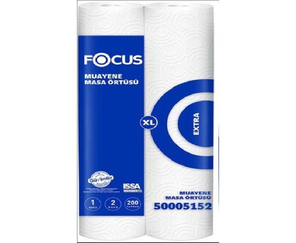 focus Xl Muayene Masa Örtüsü 50 Metre 12'li  koli